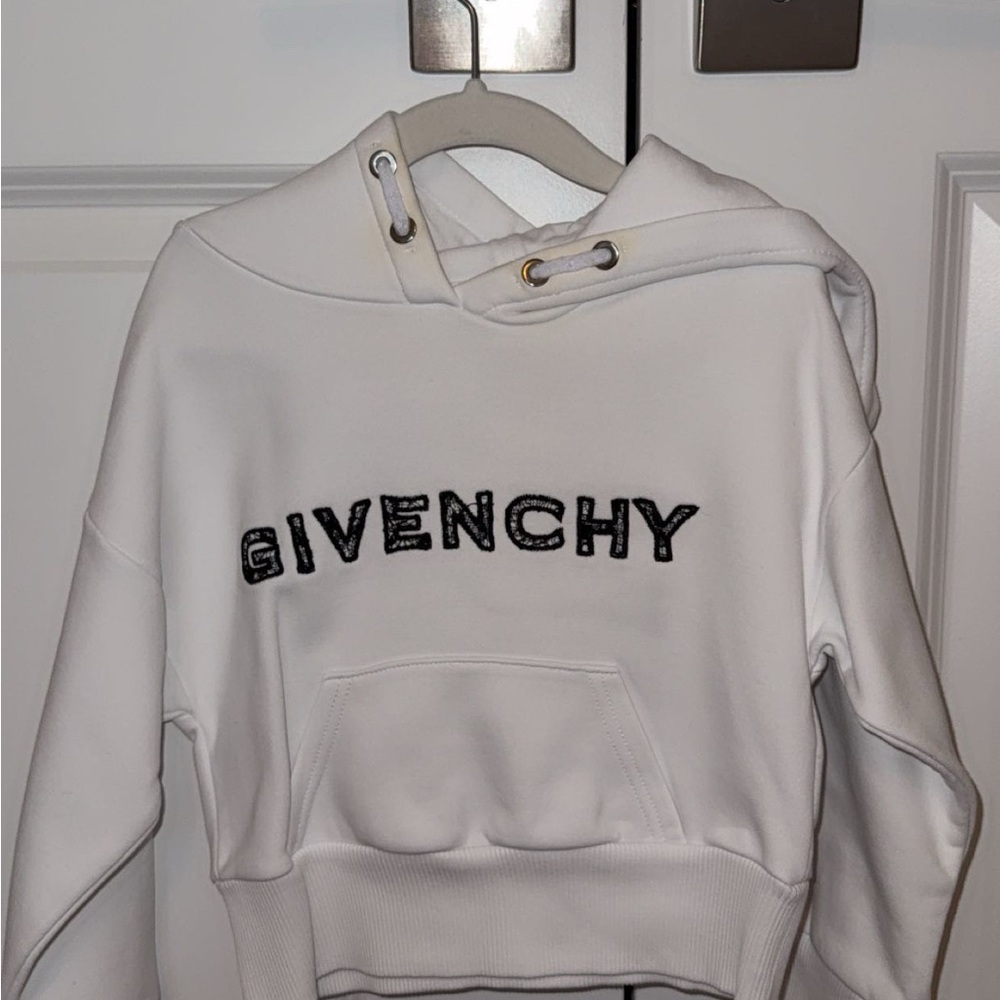Givenchy White Hoodie